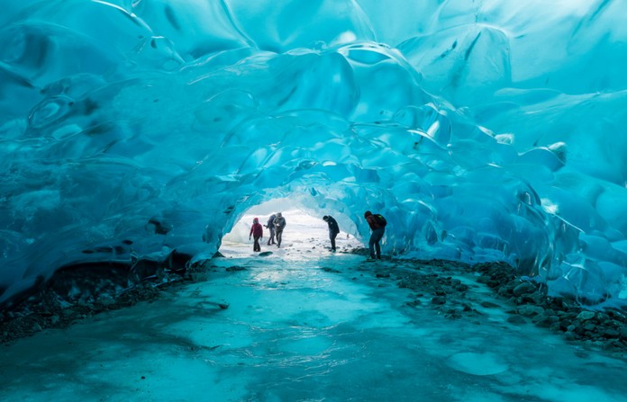 Mendenhall Ice Caves, Alaska