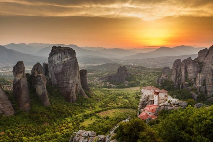 The Rousanou Monastery, Meteora